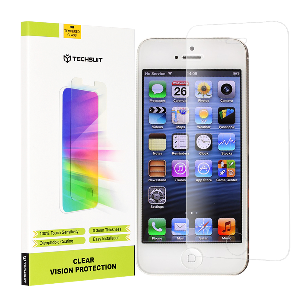 Techsuit Clear Vision Glass tvrdené sklo pre iPhone 5 / 5s / SE (1. gen.) – číre KF2311866