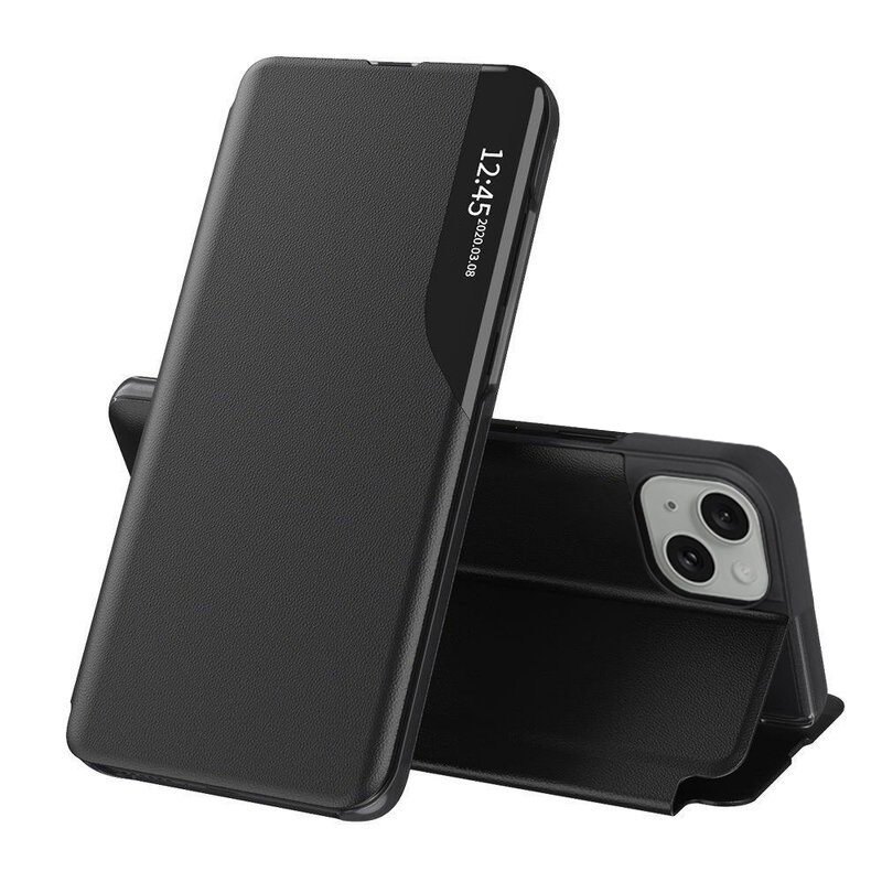 Techsuit eFold Series puzdro pre iPhone 15 – čierne KF2314076
