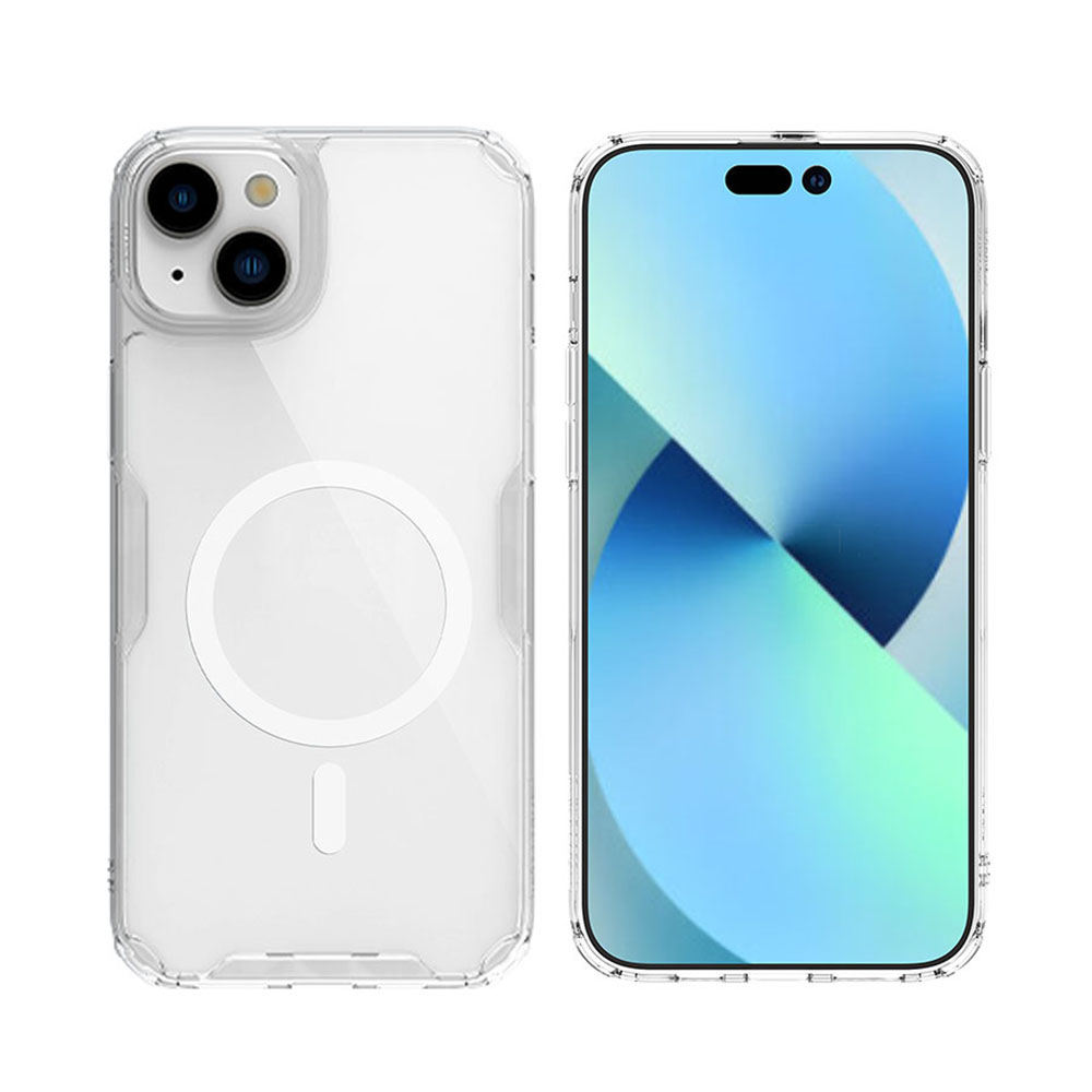 Nillkin Nature TPU MagSafe puzdro pre iPhone 15 Plus – číre KF2315226