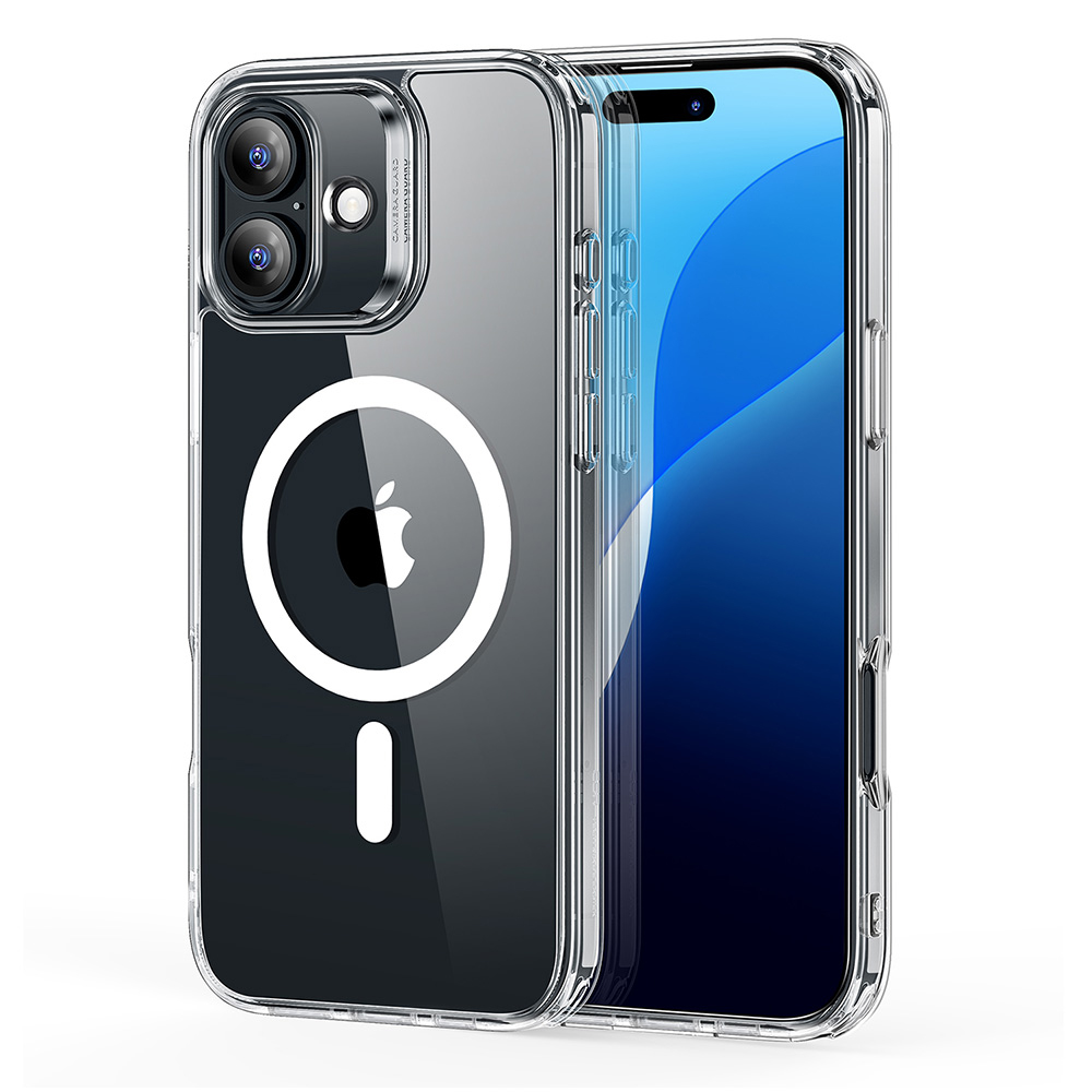 ESR Classic Hybrid HaloLock puzdro pre iPhone 16 – číre KF2330586
