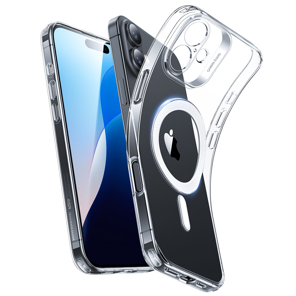 ESR Zero HaloLock puzdro pre iPhone 16 – číre KF2330605