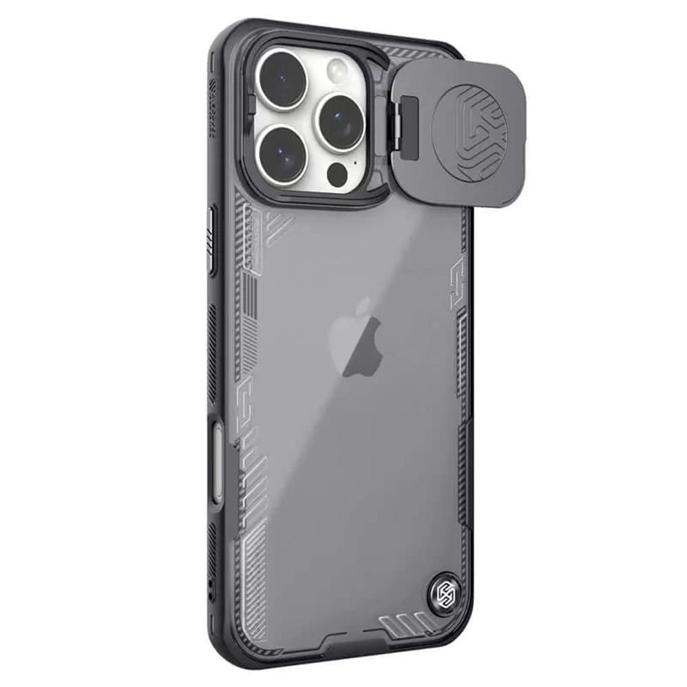 Nillkin Iceblade Prop puzdro (bez výrezu na kameru) pre iPhone 16 Pro Max – čierne KF2334133