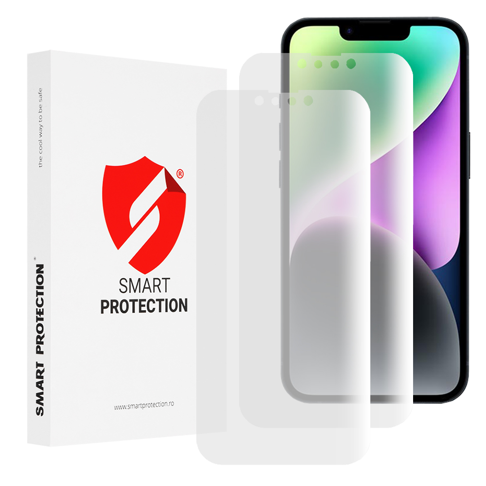 Smart Protection Premium Classic (2 ks) ochranná fólia pre iPhone 14 – číra KF2335587