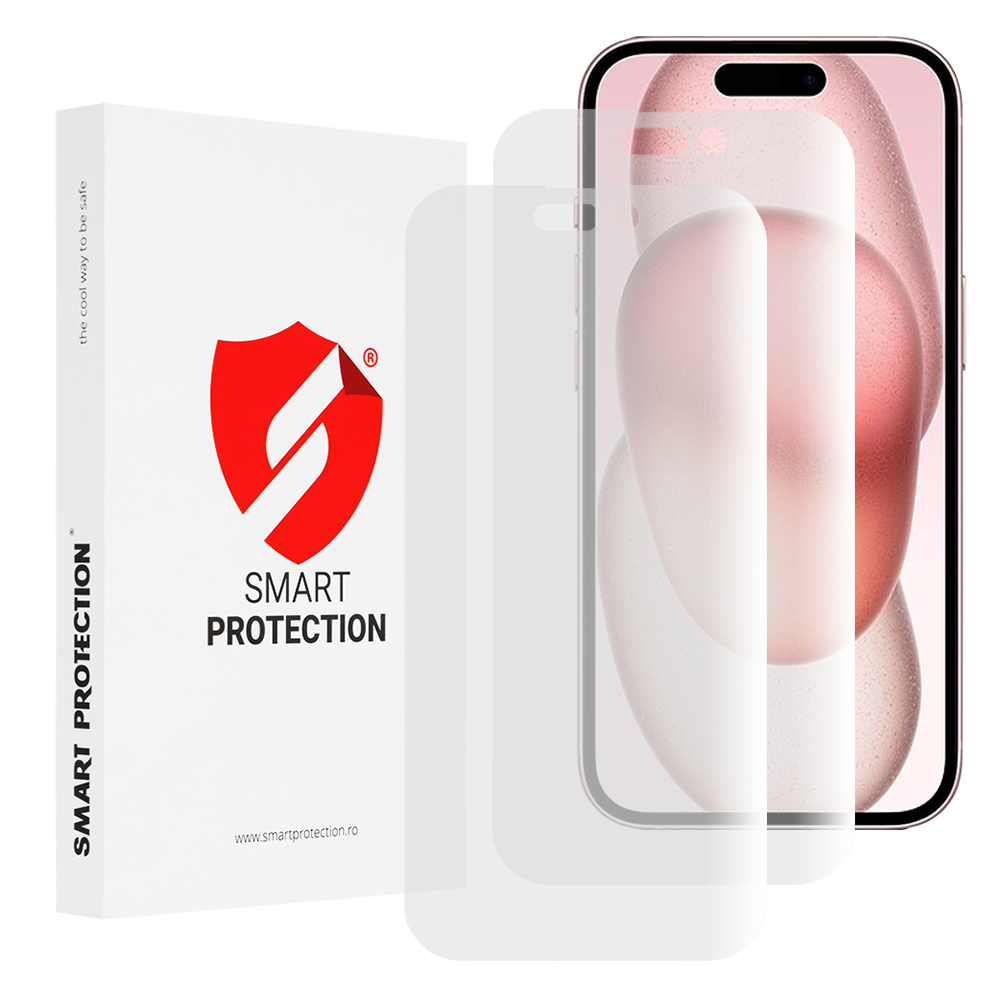 Smart Protection Premium Classic (2 ks) ochranná fólia pre iPhone 15 – číra KF2335593