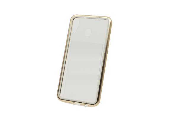 E-shop Bomba Magnetické luxury púzdro pre samsung - Zlatá Model Samsung: Galaxy M20