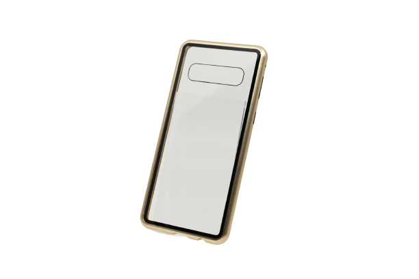 E-shop Bomba Magnetické luxury púzdro pre samsung - Zlatá Model Samsung: Galaxy S10