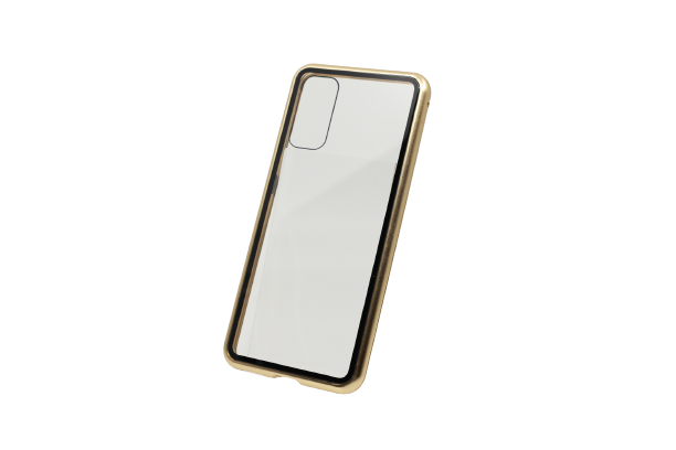 Bomba Magnetické luxury púzdro pre samsung - Zlatá Model Samsung: Galaxy S20