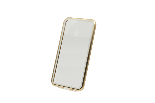 Bomba Magnetické luxury púzdro pre samsung - Zlatá Model Samsung: Galaxy A8 Plus (2018)
