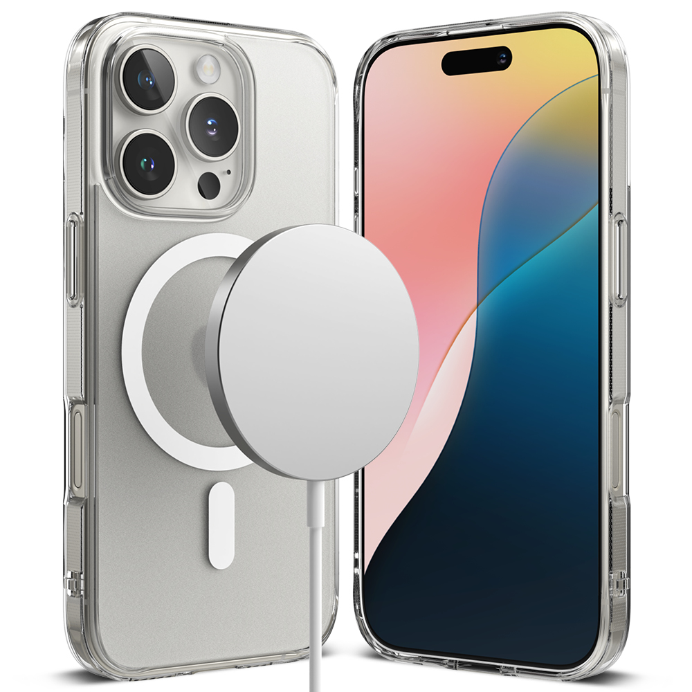 Ringke Fusion MagSafe puzdro pre iPhone 16 Pro – matné číre KF2335738