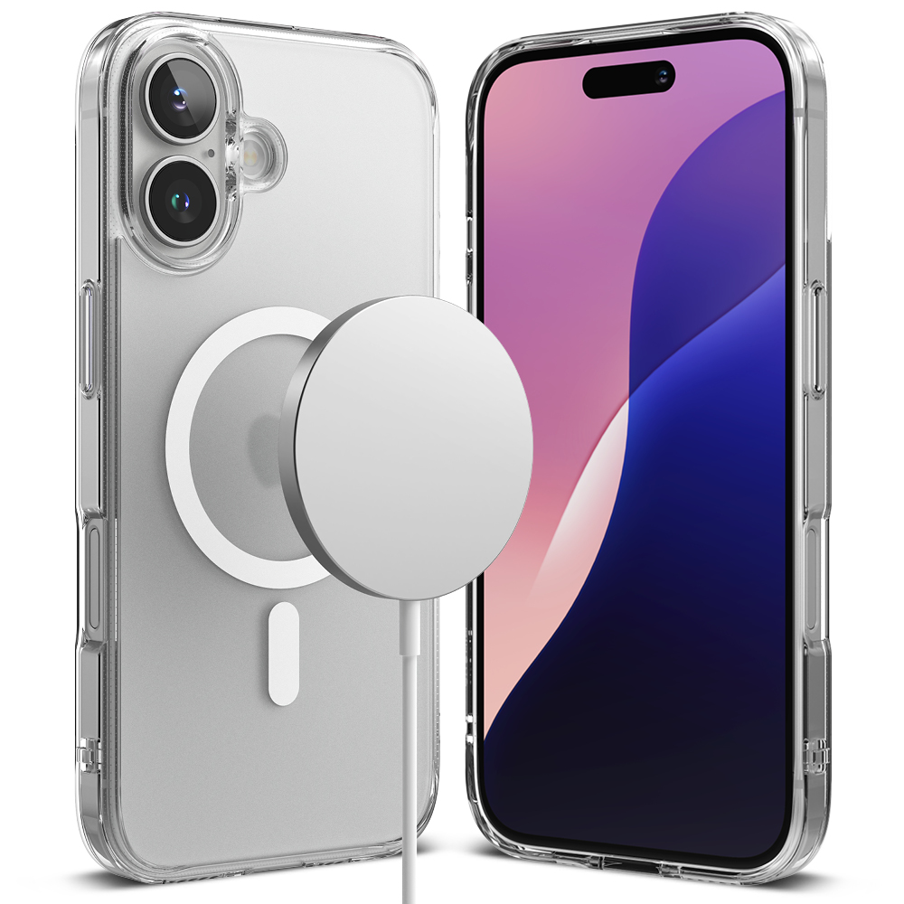 Ringke Fusion MagSafe puzdro pre iPhone 16 Plus – matné číre KF2335762
