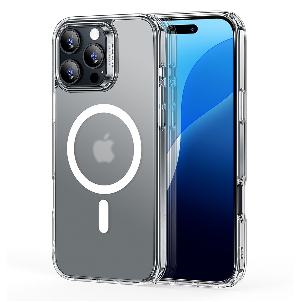 ESR Classic Hybrid HaloLock puzdro pre iPhone 16 Pro Max – matný číry KF2335875