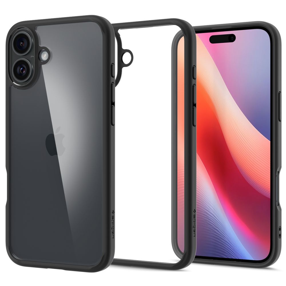 Spigen Ultra Hybrid puzdro pre iPhone 16 – matná čierna KF2338549