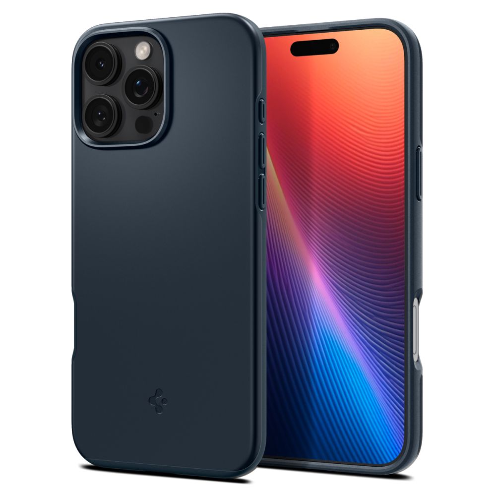 Spigen Thin Fit MagSafe puzdro pre iPhone 16 Pro Max – kovovo-bridlicové (Metal Slate) KF2338556