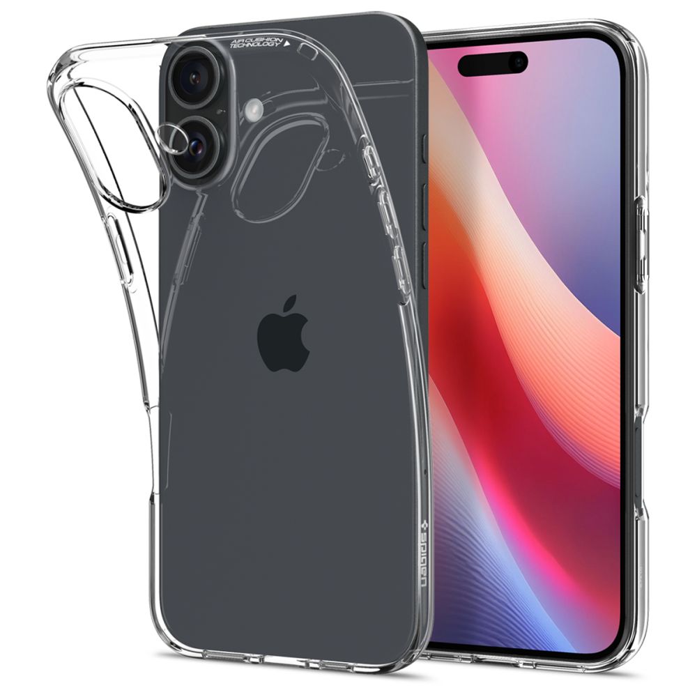 Spigen Liquid Crystal puzdro pre iPhone 16 – číre KF2338602