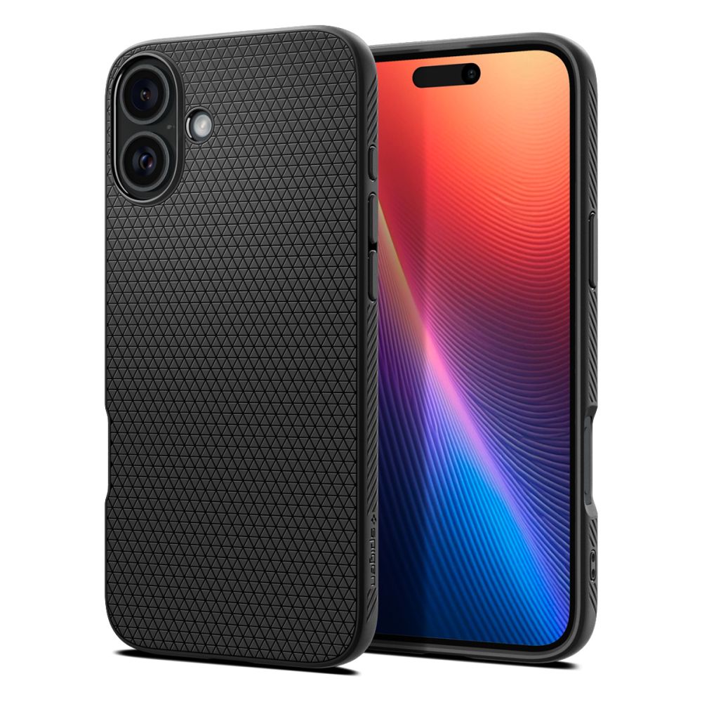 Spigen Liquid Air puzdro pre iPhone 16 – matná čierna KF2338616