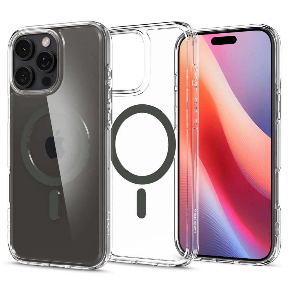 Spigen Ultra Hybrid MagSafe puzdro pre iPhone 16 Pro – grafitové (Graphite) KF2338637