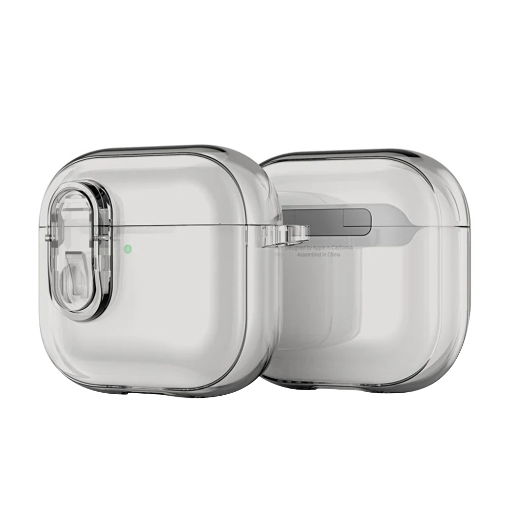 Dux Ducis PECL Series puzdro pre Apple AirPods 4 – sivé KF2340961