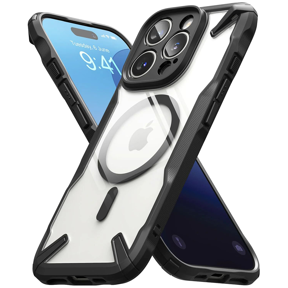Ringke Fusion X MagSafe puzdro pre iPhone 16 Pro – čierne KF2341086