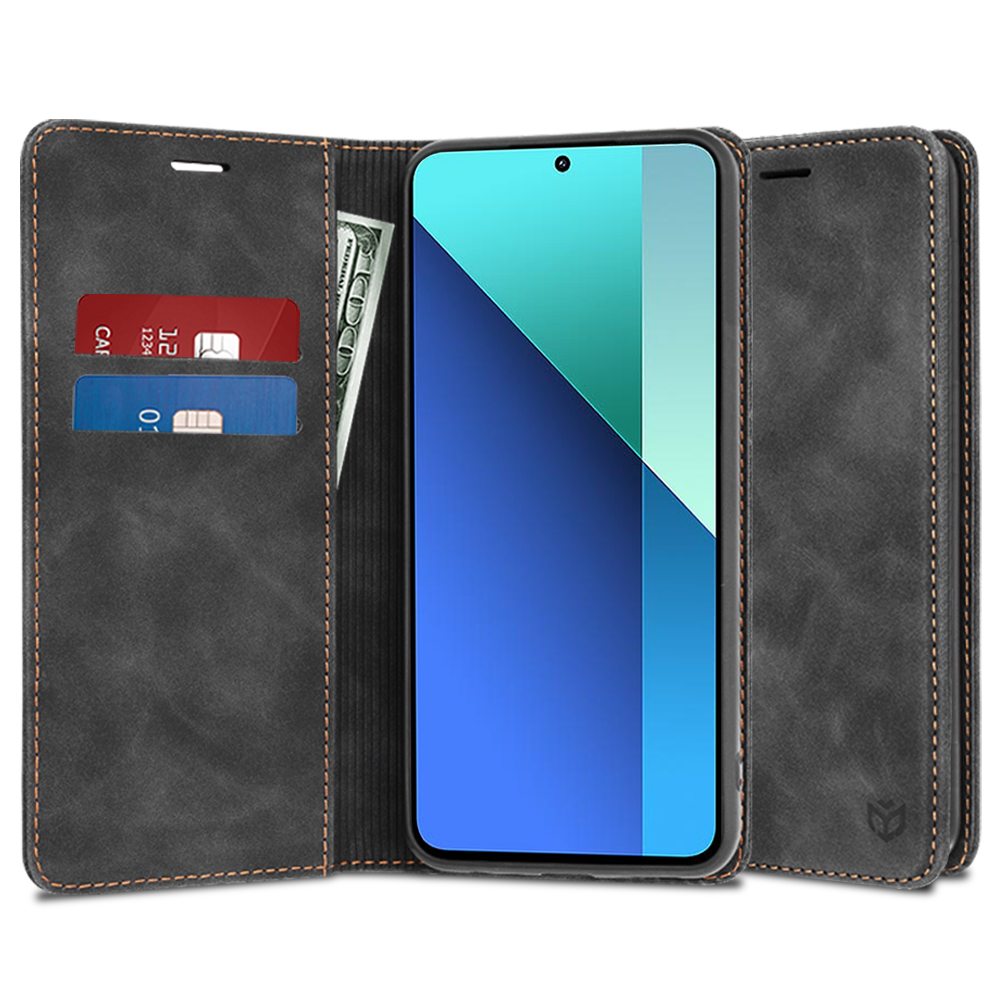 Techsuit Confy Cover puzdro pre Xiaomi Redmi Note 13 4G – čierne (Black) KF2321448