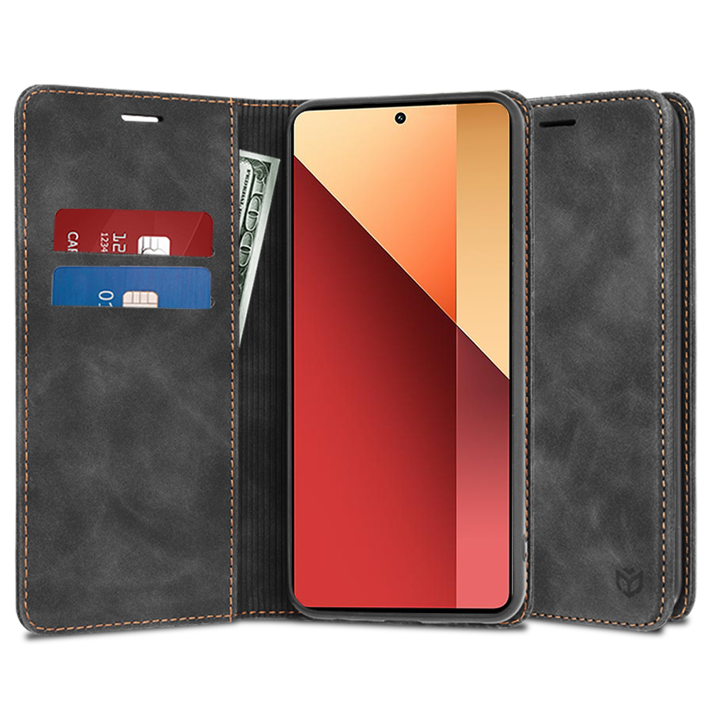 Techsuit Confy Cover puzdro pre Xiaomi Redmi Note 13 Pro 4G / Poco M6 Pro 4G – čierne (Black) KF2321916