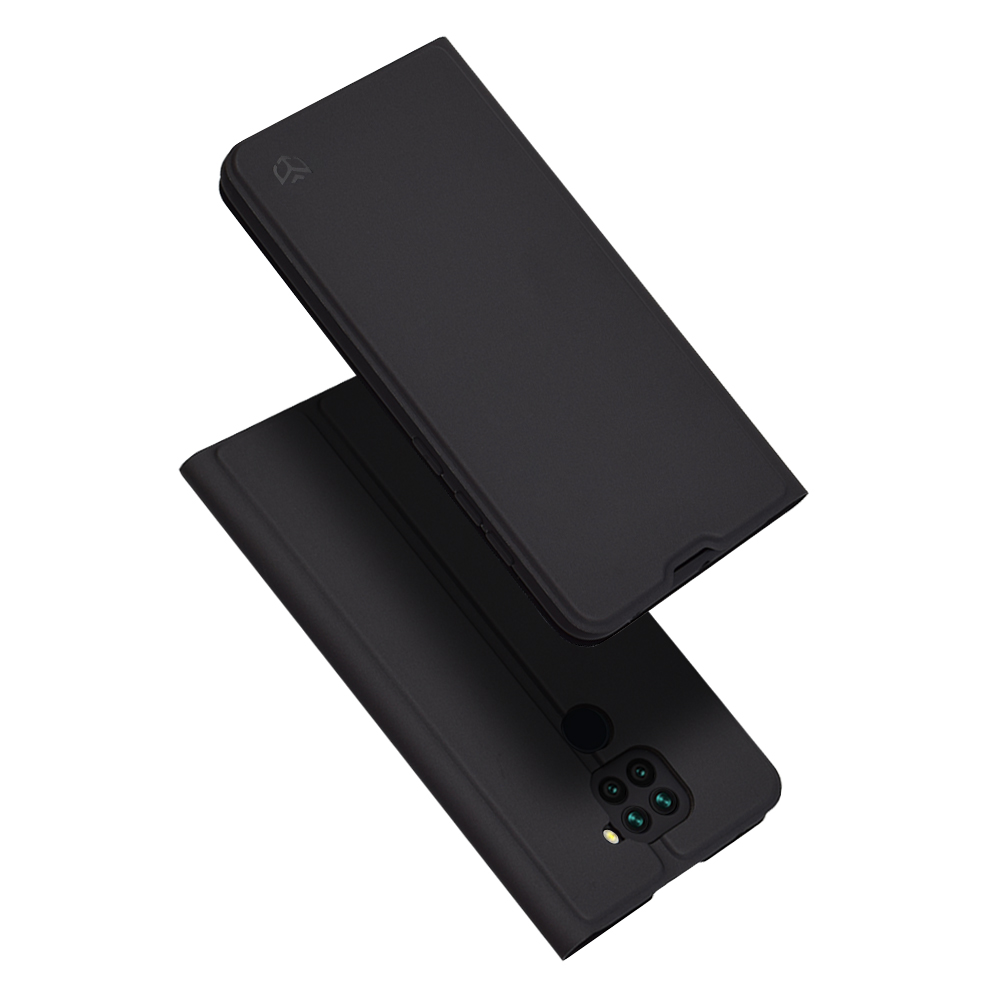 Techsuit Magskin Book puzdro pre Xiaomi Redmi Note 9 / Redmi 10X 4G – čierne (Black) KF2322071