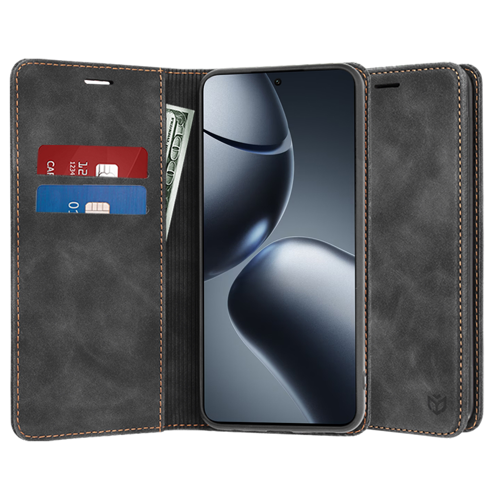 Techsuit Confy Cover puzdro pre Xiaomi 14T Pro – čierne (Black) KF2338688