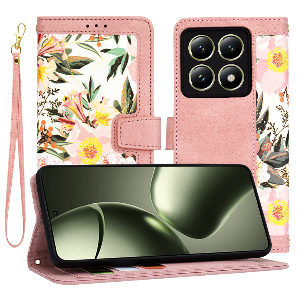 Techsuit FlipCraft puzdro pre Xiaomi 14T – ružové (Sweetheart Pink) KF2338696