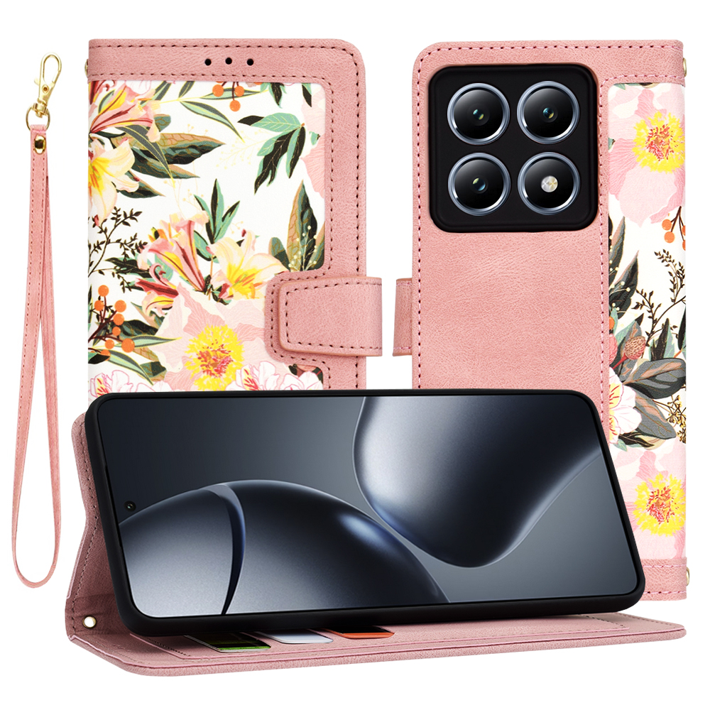 Techsuit FlipCraft puzdro pre Xiaomi 14T Pro – ružové (Sweetheart Pink) KF2338700