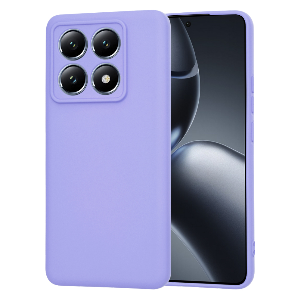 Techsuit SoftFlex puzdro pre Xiaomi 14T Pro – svetlofialové (Light Purple) KF2338745