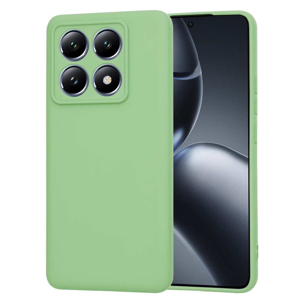 Techsuit SoftFlex puzdro pre Xiaomi 14T Pro – mätovozelené (Mint Green) KF2338746