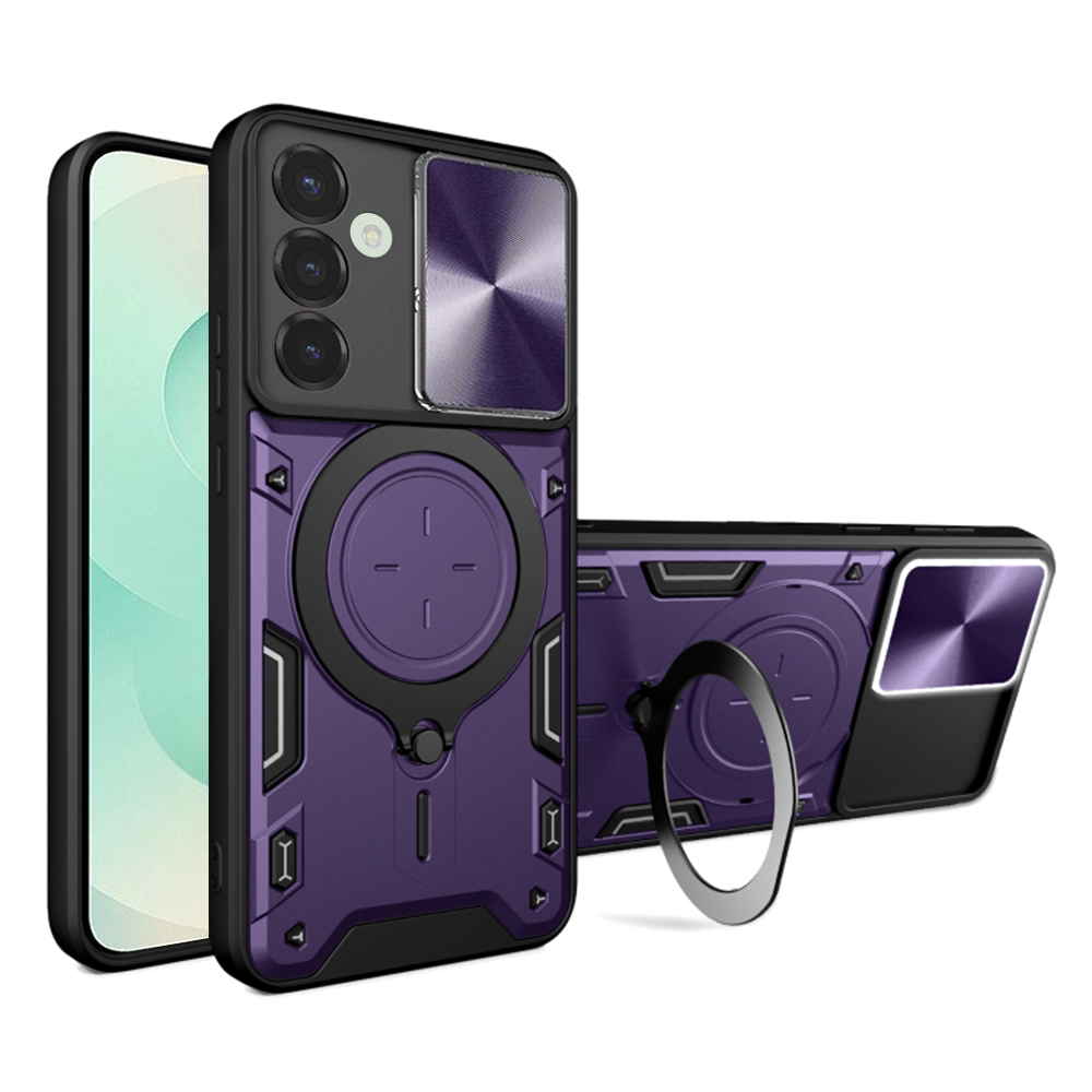 Techsuit CamGuard Pro puzdro pre Samsung Galaxy S25 Plus – fialové (Purple) KF2339292