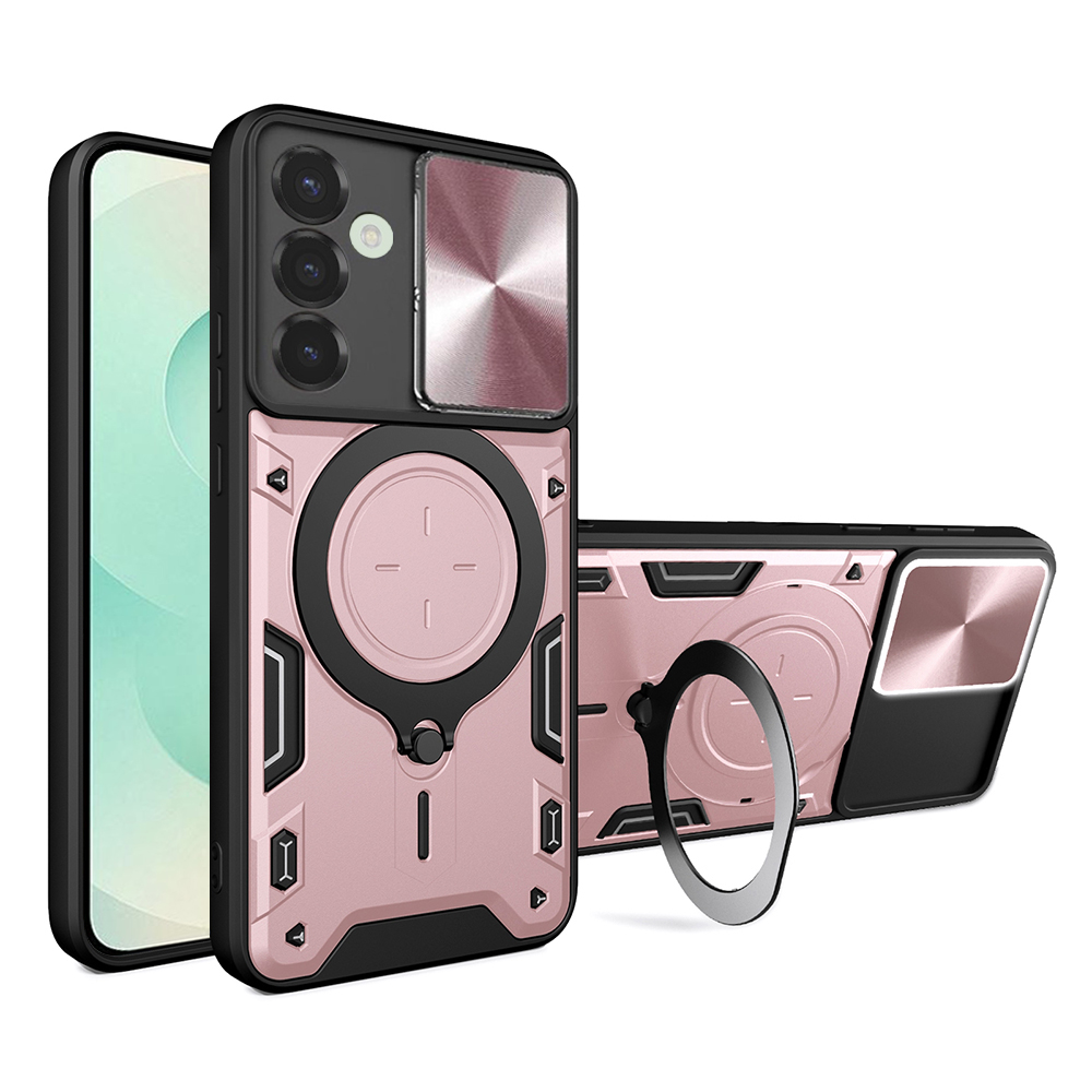 Techsuit CamGuard Pro puzdro pre Samsung Galaxy S25 Plus – ružovo‑zlaté (Rose Gold) KF2339293
