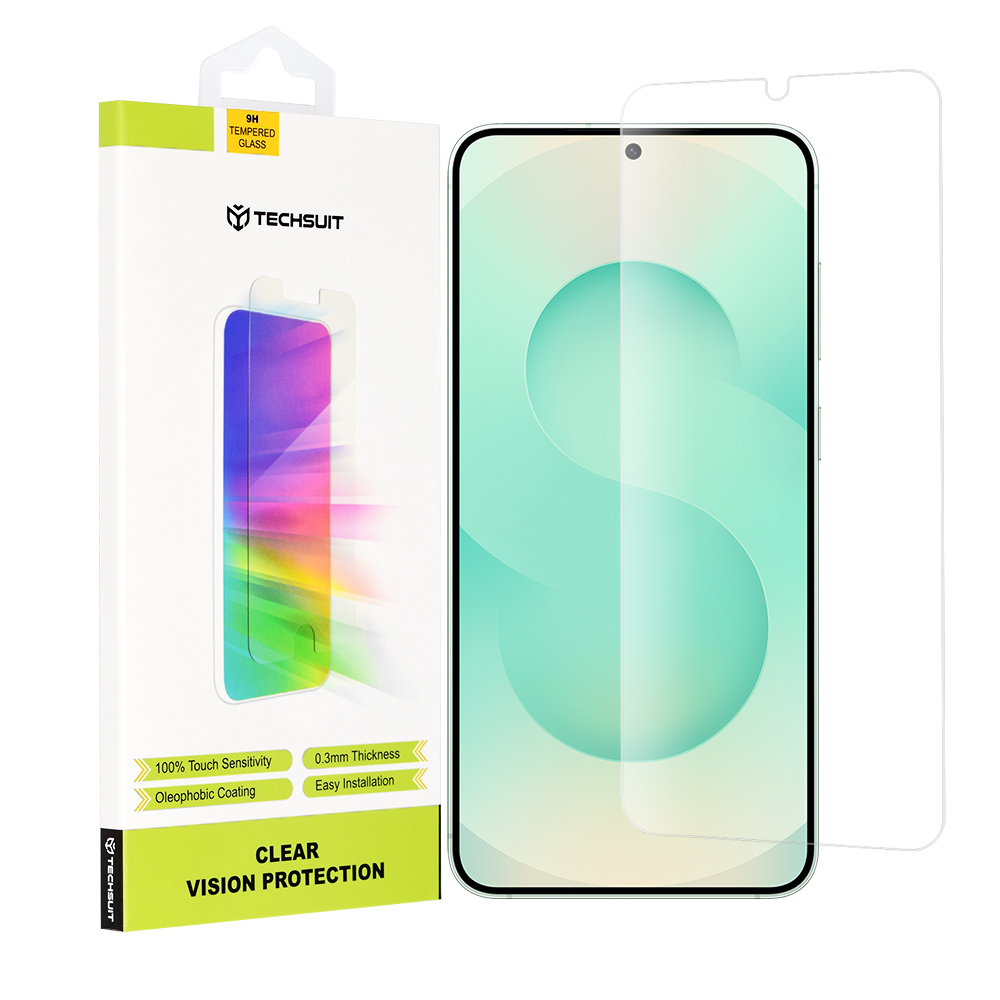 Techsuit Clear Vision Glass tvrdené sklo pre Samsung Galaxy S25 Plus – priehľadné (Transparent) KF2339450