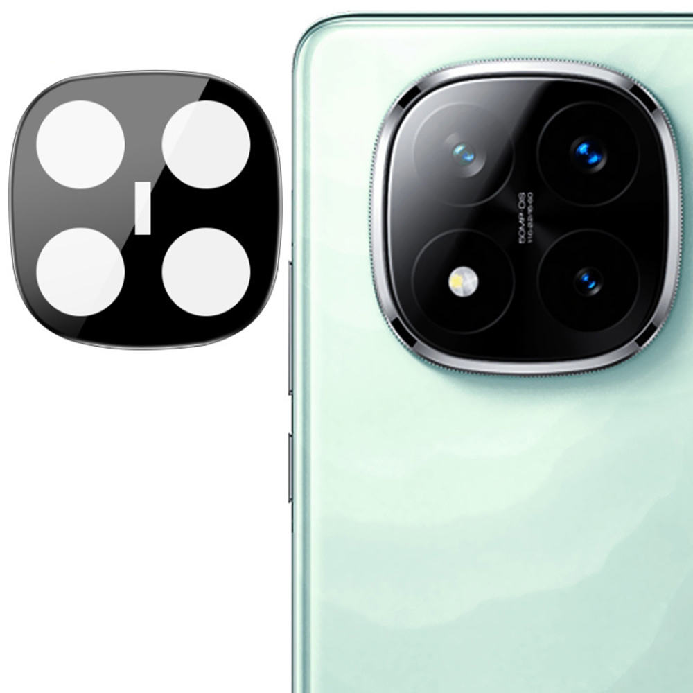 Techsuit Full Camera Glass tvrdené sklo pre Xiaomi Redmi Note 14 Pro+ 5G – čierne (Black) KF2341267