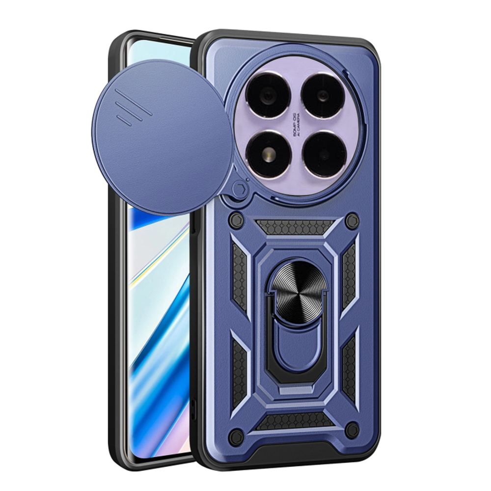 Techsuit CamShield Series puzdro pre Xiaomi Redmi Note 14 Pro 5G / Poco X7 – modré (Blue) KF2341761