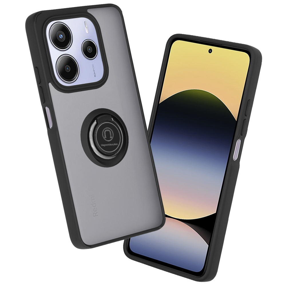 Techsuit Glinth puzdro pre Xiaomi Redmi Note 14 5G – čierne (Black) KF2341892
