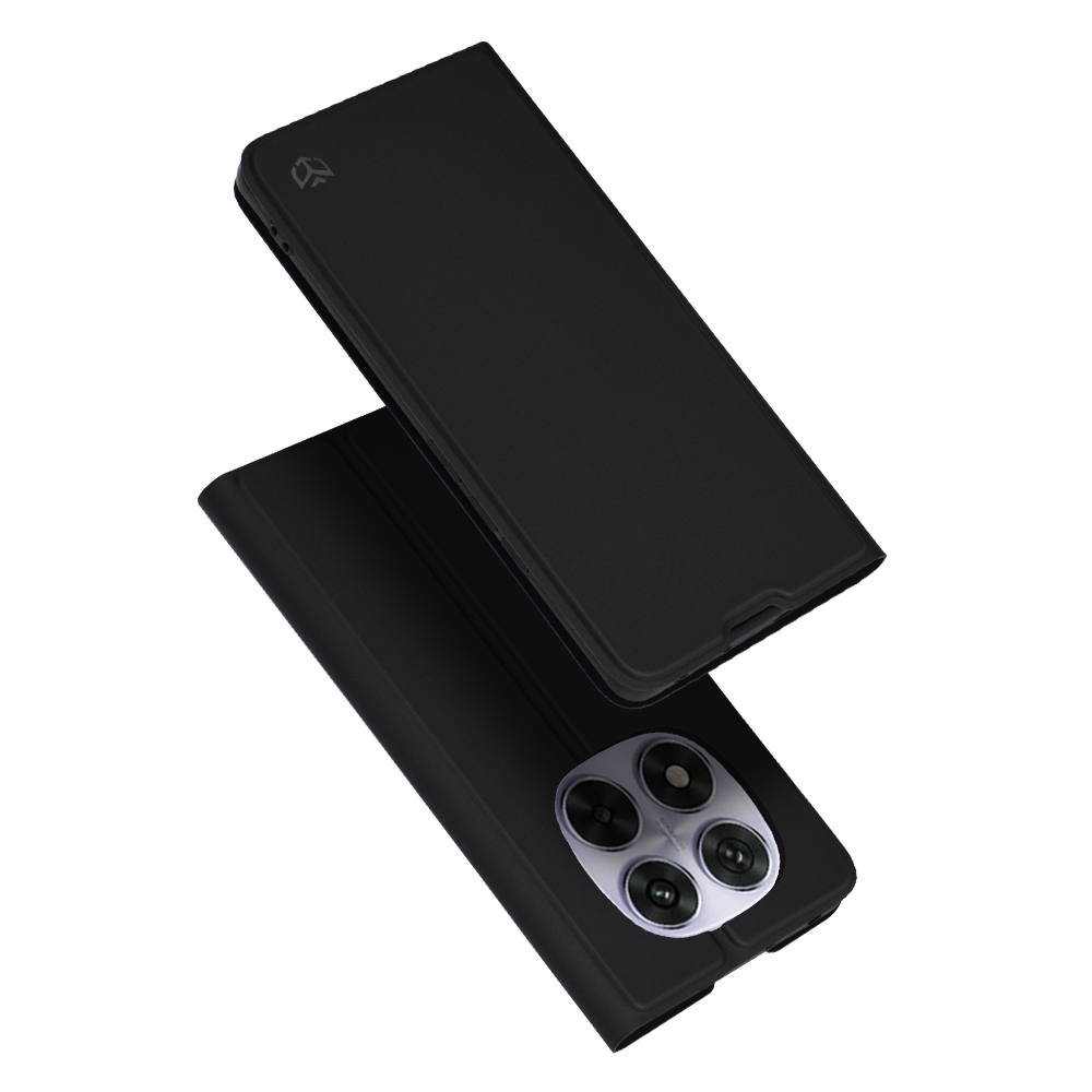 Techsuit Magskin Book puzdro pre Xiaomi Redmi Note 14 Pro 5G / Poco X7 – čierne (Black) KF2341728
