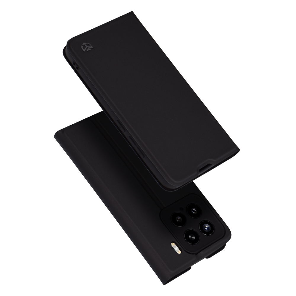Techsuit Magskin Book puzdro pre Xiaomi 15 – čierne (Black) KF2341995