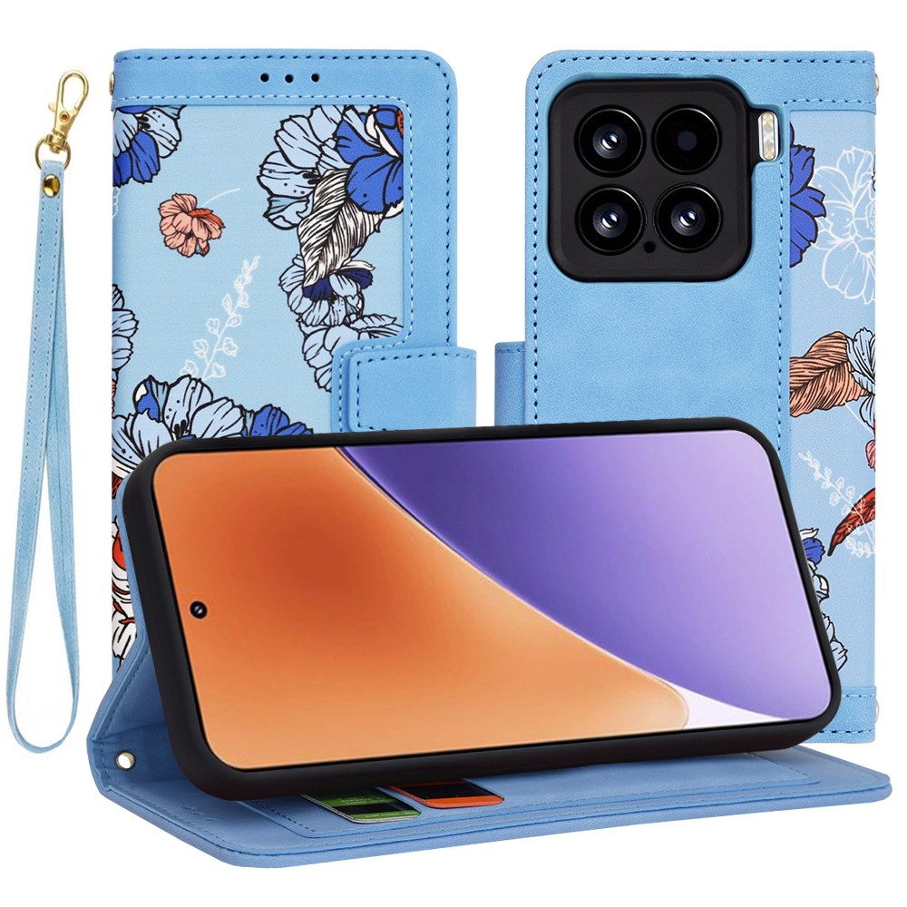 Techsuit FlipCraft puzdro pre Xiaomi 15 – žiarivá modrá (Vibrant Blue) KF2342018