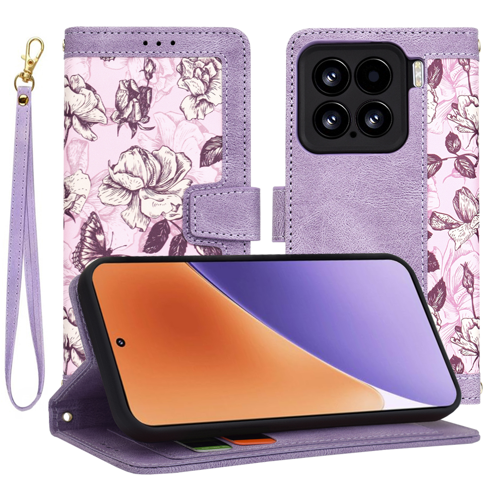 Techsuit FlipCraft puzdro pre Xiaomi 15 – fialové (Mysterious Purple) KF2342019
