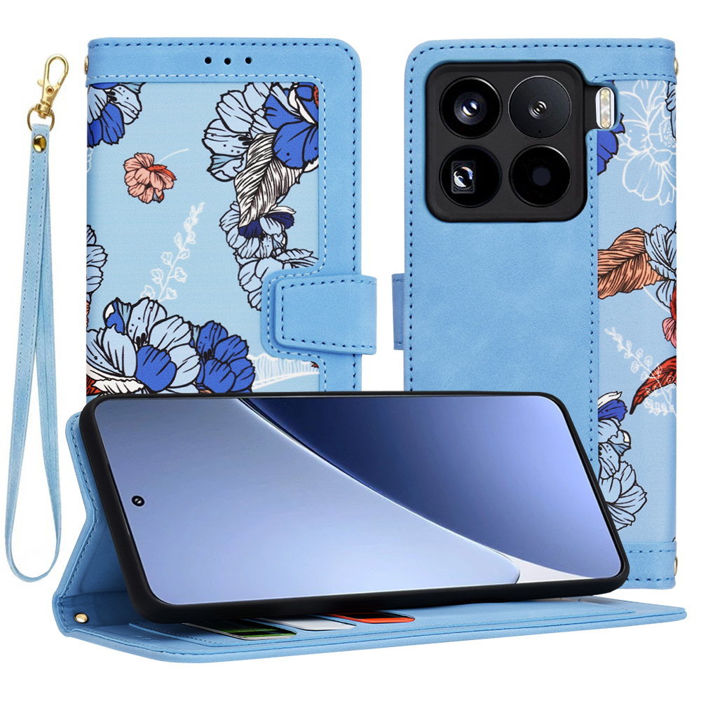 Techsuit FlipCraft puzdro pre Xiaomi 15 Pro – žiarivá modrá (Vibrant Blue) KF2342022