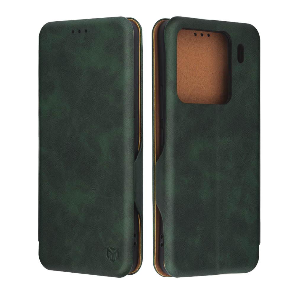 Techsuit Safe Wallet Plus puzdro pre Xiaomi 15 Pro – zelené (Green) KF2342001