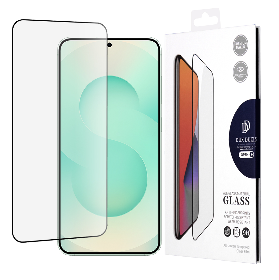 Dux Ducis Tempered Glass tvrdené sklo pre Samsung Galaxy S25 Plus – čierne (Black) KF2342751