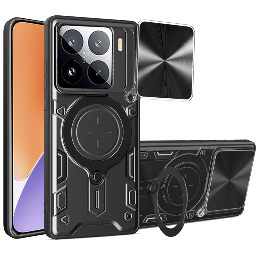 Techsuit CamGuard Pro puzdro pre Xiaomi 15 – čierne (Black) KF2343213