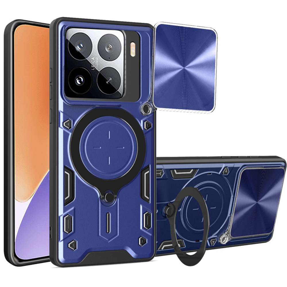 Techsuit CamGuard Pro puzdro pre Xiaomi 15 – modré (Blue) KF2343215