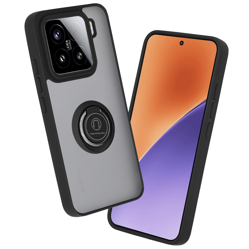 Techsuit Glinth puzdro pre Xiaomi 15 – čierne (Black) KF2344449