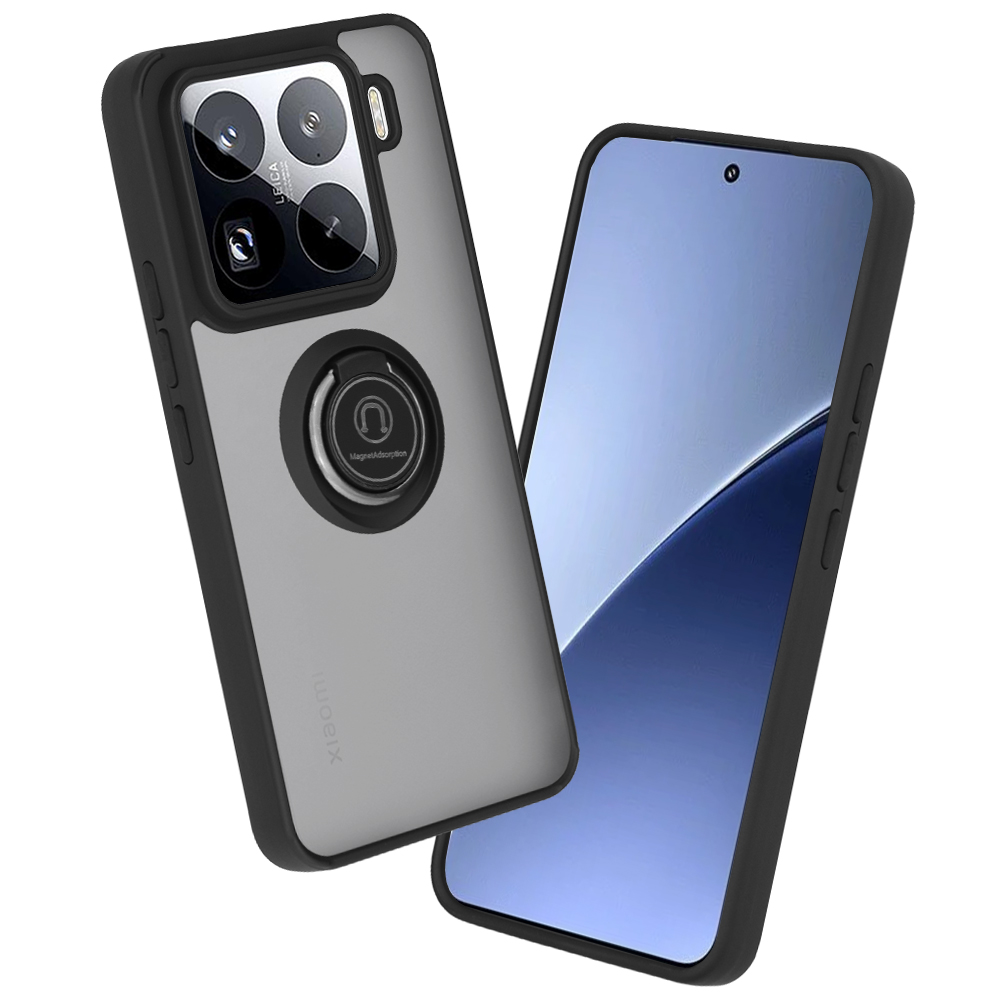 Techsuit Glinth puzdro pre Xiaomi 15 Pro – čierne (Black) KF2344450