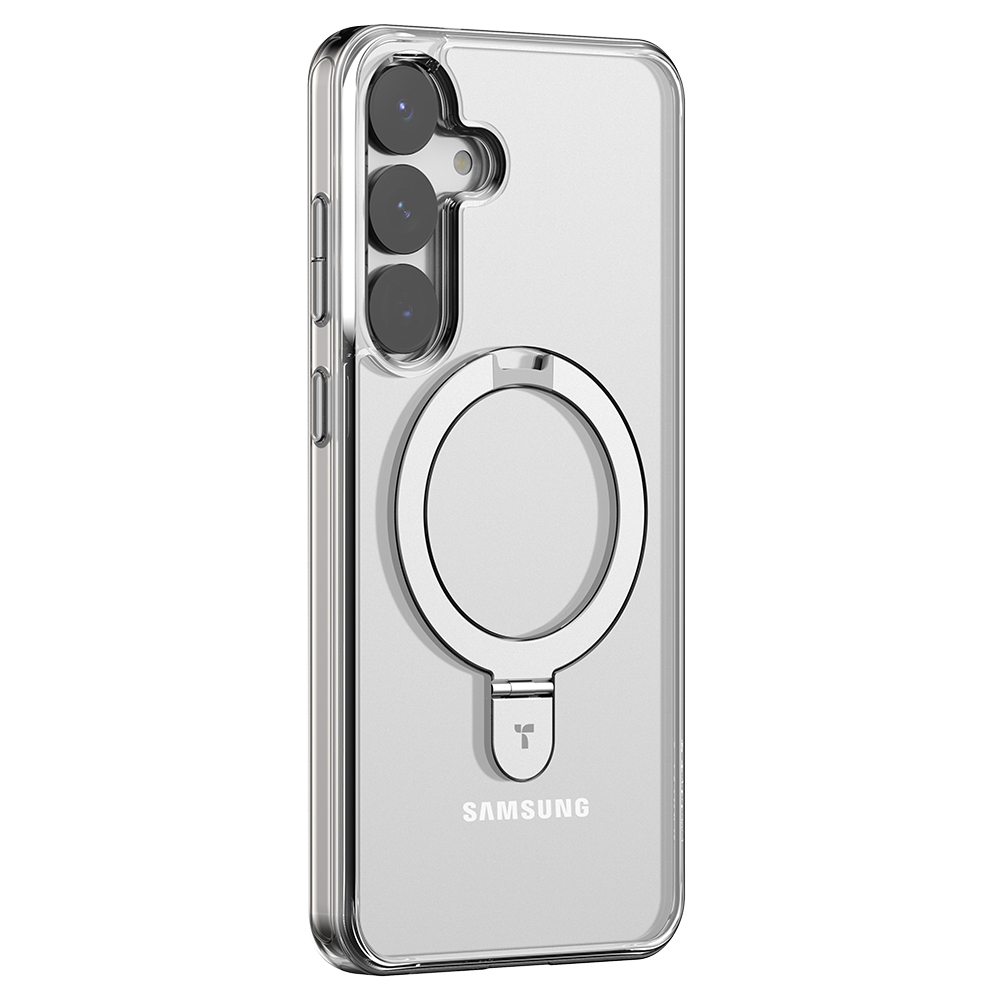 Torras Ostand Series puzdro pre Samsung Galaxy S25 Plus – číre (Clear) KF2345063
