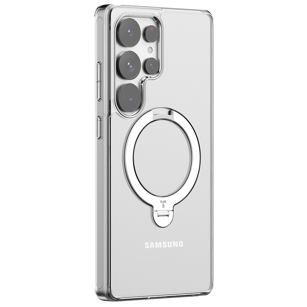 Torras Ostand Spin Series puzdro pre Samsung Galaxy S25 Ultra – číre (Clear) KF2345071