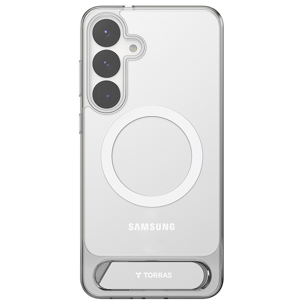 Torras Pstand puzdro pre Samsung Galaxy S25 – číre (Clear) KF2345073